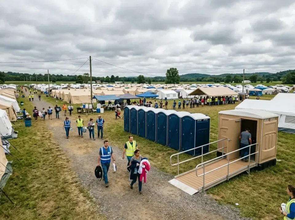 disaster-relief-camp-restrooms-010 — frequently asked questions, Dumpster & Portable Bathrooms Rental in Jonesboro, AR